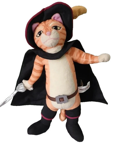 Shrek puss boots plush toy - plush,
