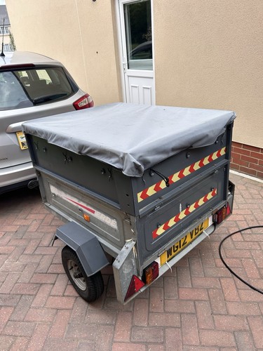 Erde 102 car trailer used - car,