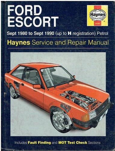 Ford escort mk3 mk4 - ford, incl