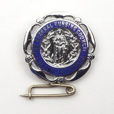 Vintage nurses badge, General