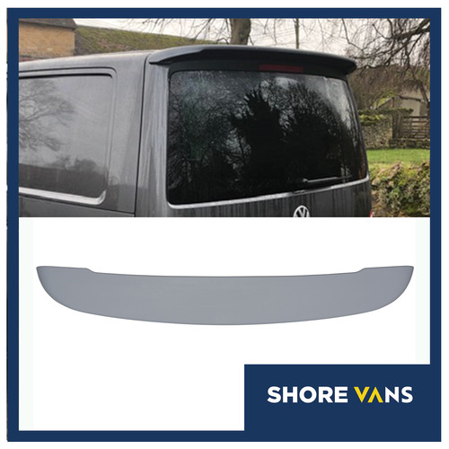 Rear tailgate spoiler pu - t6,