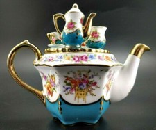 OOK Limoges China Rare Teal