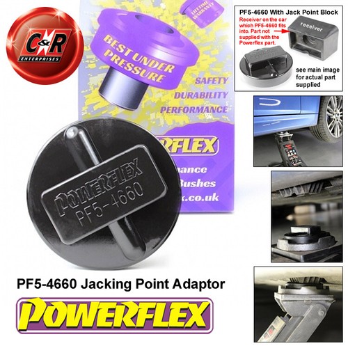 Powerflex jack pad - powerflex, for