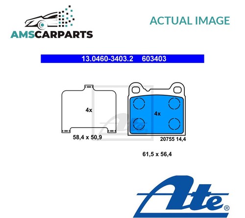 Brake pads set - brake, braking