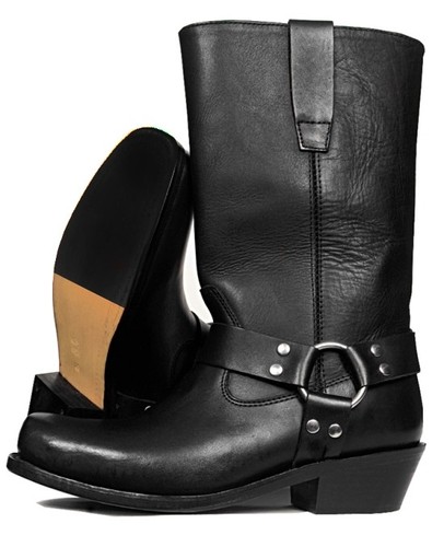 New men mid calf leather - mid-calf,
