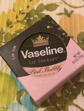🇬🇧 Vaseline Lip Therapy Pink Bubbly Balm limited edition Decadent Care Dry Lip