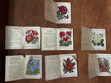 Kensitas Silk Flowers Cigarette Cards  
