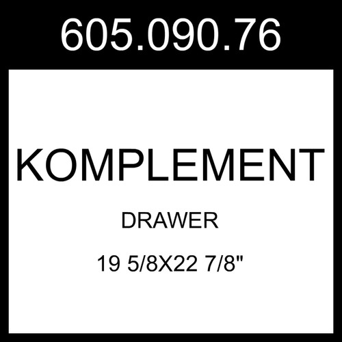 Ikea komplement drawer - komplement,