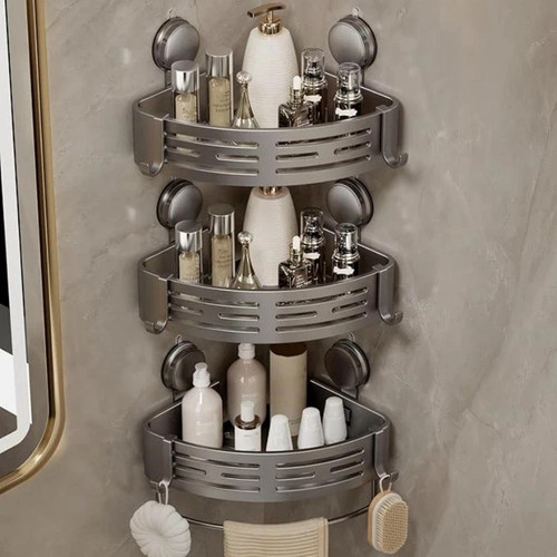 Wall mounted corner storage - mounted,