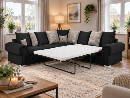 Verona corner sofa bed pull - corner,
