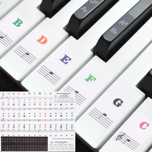 Piano keyboard stickers for - stickers,
