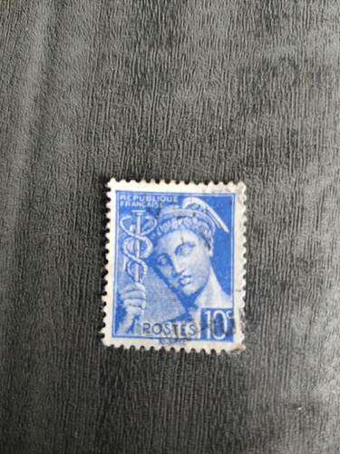 French 10c ultramarine - , mercury