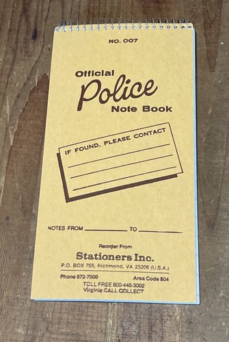 Vintage official police - vintage,