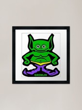 AMC Gremlin Monster Framed Art