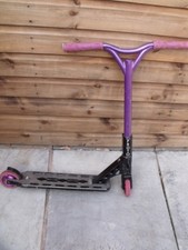 Sacrifice Vader custom scooter, black and purple
