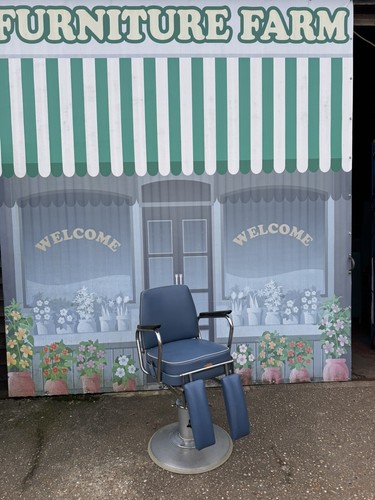 Vintage barbers dentist - barbers/dentist, chair