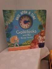 Goldilocks & the 3 bears 'Tell the time' hardback book - Oakley Graham