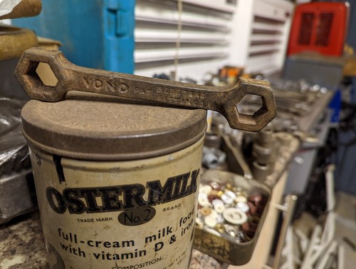 Vintage vono bed spanner cast - vintage,