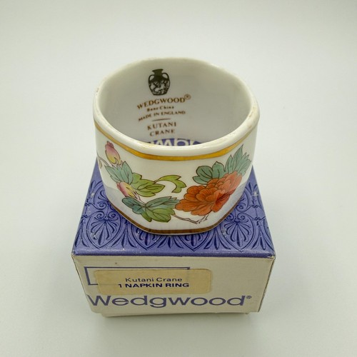 Wedgwood kutani crane bone - kutani,