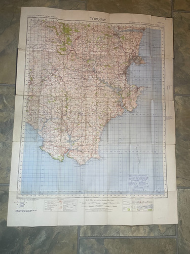 Ordnance survey map torquay - ordnance,