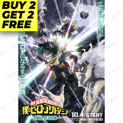 Hero academia final poster - final,