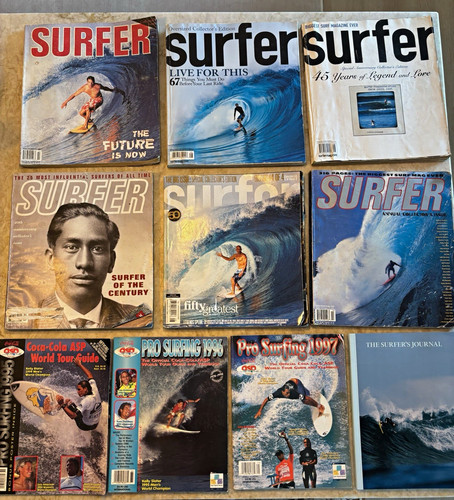 Big issues surfer magazine lot - big,