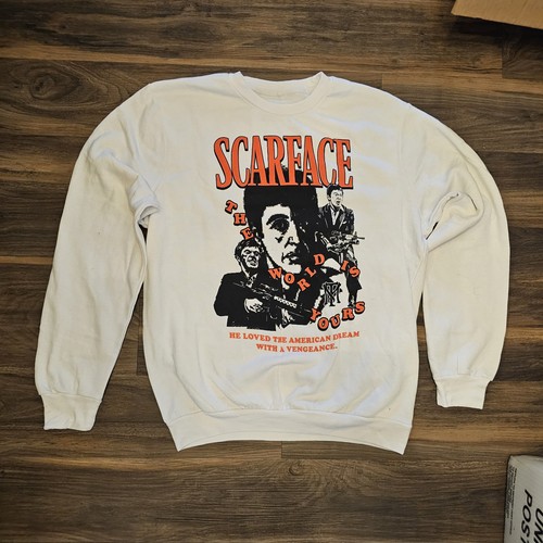 New scarface men long - men, sleeve