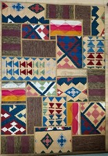 IKEA Persisk Kelim Tekkeh Flatowven Patchwork Rug 140cm x  200cm