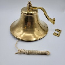 Brass Ship's Bell Heavy with