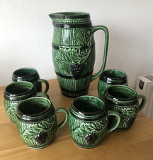 VINTAGE SET OF LARGE GREEN