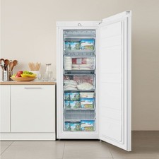 COMFEE 160L Freestand Tall Freezer Upright Freezer Reversible Door Frozen -18℃
