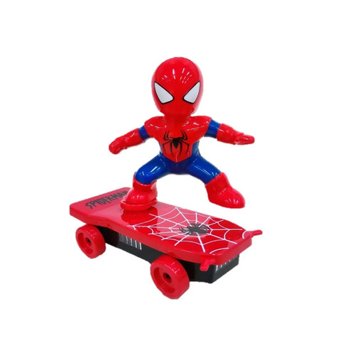 Electric spiderman skateboard - electric,