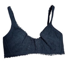 Victoria's Secret Black Lace No Wire Bra Medium M Intimates Lingerie