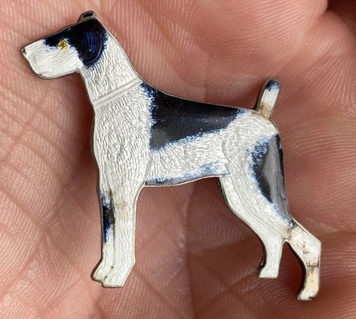 Dog airedale terrier vintage - terrier,