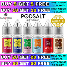 Pod Salt NEXUS Nic Salts 10ml