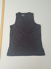 Mens Vest Top Primark Size L Sleeveless Black 28434