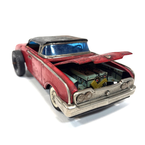 1960 ford fairlane tin toy - ford,