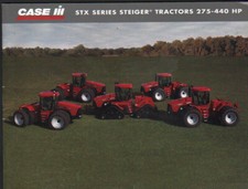 CASE IH "STX Series Steiger" 275 - 440hp Articulated Tractor Brochure Leaflet