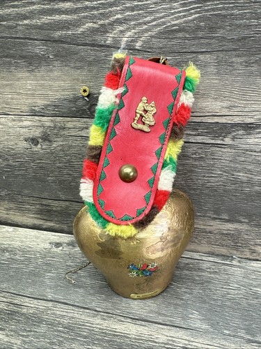 Vintage large swiss cow bell - vintage,