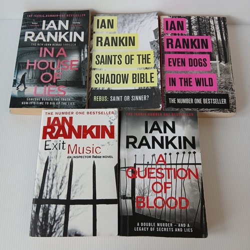 Ian rankin rebus - novels, books