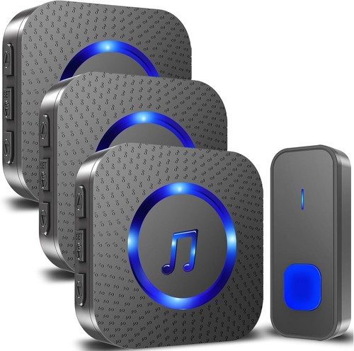 Wireless doorbell 300ft - wireless, 1,300ft