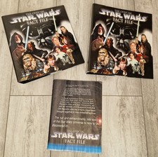 The Official Star Wars Fact File Binders With Pages And Spare Empty Binder