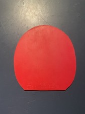 Discontinued DONIC ACUDA P3 RED RUBBERS 2.1mm ( Used )