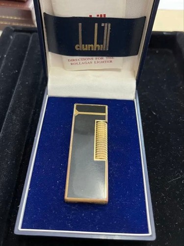 Dunhill lighter gold - lighter, black