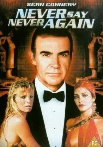Never say again dvd - never,