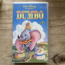 Dumbo - VHS Video Tape - Walt Disney Classics - Children & Family Cult Movie