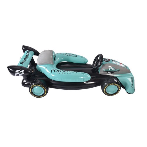 Inflatable racing car float - car,