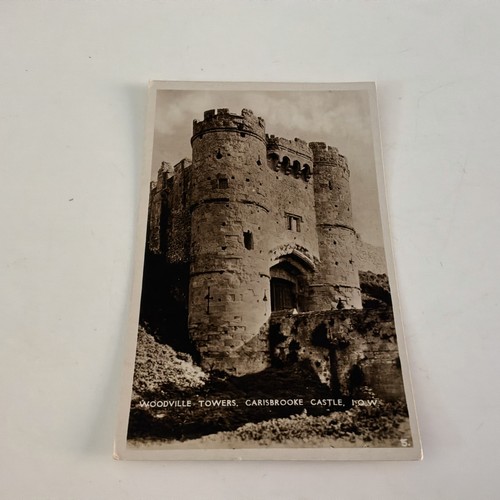 Vtg postcard carisbrooke - postcard,