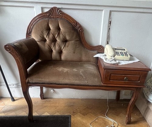Hallway phone seat - phone,