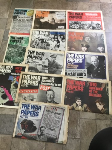 Ww2 the war papers newspapers - ww2,